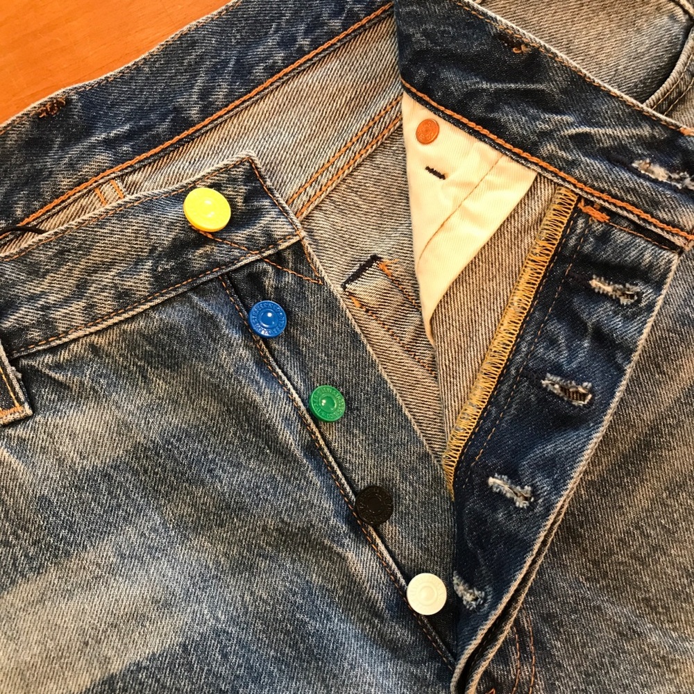 LEVI”S x LEGO 2020 Limited Edition Customizable 501 Jeans - Picture 5 of 14